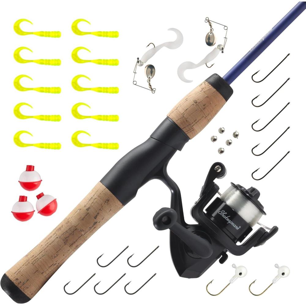 image:imageShakespeare Catch More Fish Spinning Reel and Fishing Rod Combo with KitPanfish