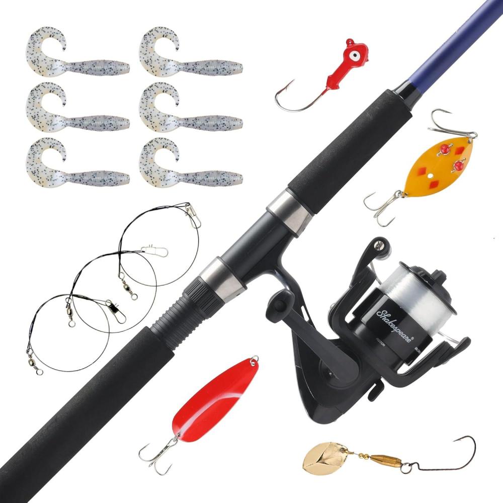 image:imageShakespeare Catch More Fish Spinning Reel and Fishing Rod Combo with KitPike