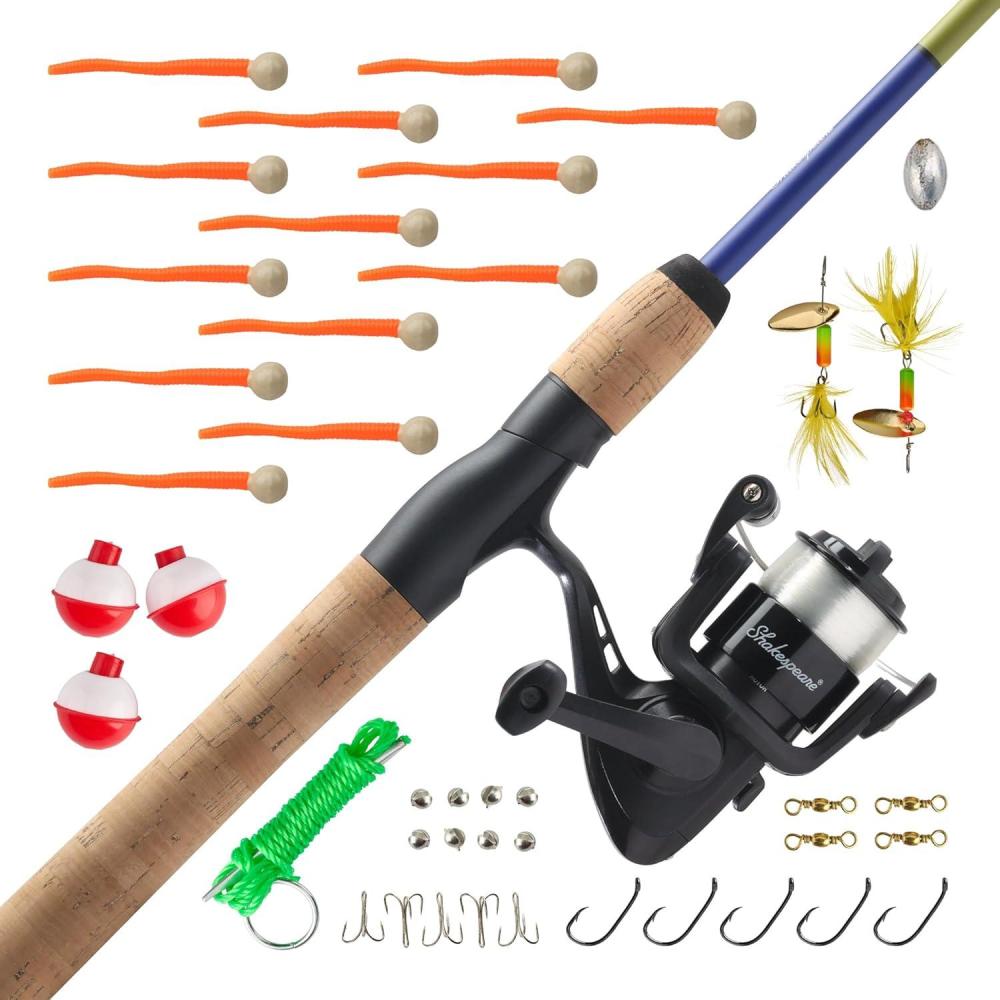 image:imageShakespeare Catch More Fish Spinning Reel and Fishing Rod Combo with KitTrout West
