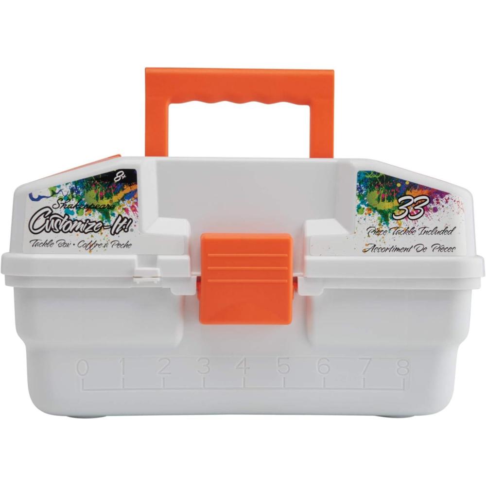 image:imageShakespeare CustomizeIt Tackle Box Kids Tackle Box with Tackle Included