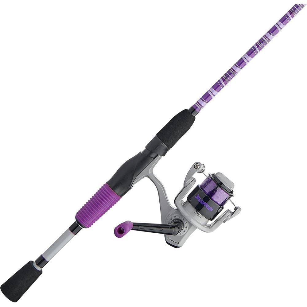 image:imageShakespeare Jellyfish Spincast Reel and Fishing Rod ComboPurple