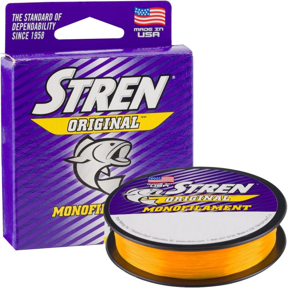 image:imageStren Original Monofilament Fishing LineHiVis Gold