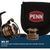 Penn Battle Spinning Reel Kit, Size 5000, Includes Reel Cover and Spare Anodized Aluminum Spool, Right/Left Handle Position, HT-100 Front Drag System(Battle Reel Kit)