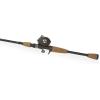 Shakespeare Agility Low Profile Baitcast Reel and Fishing Rod Combo(2021 Model)