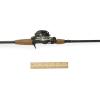 Shakespeare Agility Low Profile Baitcast Reel and Fishing Rod Combo(2021 Model)