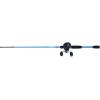 Shakespeare Agility Low Profile Baitcast Reel and Fishing Rod Combo(Old Model)