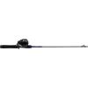 Shakespeare Catch More Fish Spincast Reel and Fishing Rod Combo with Kit(Lake/Pond – Grey)