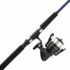 Shakespeare Catch More Fish Spinning Reel and Fishing Rod Combo with Kit(Catfish)