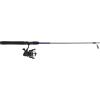 Shakespeare Catch More Fish Spinning Reel and Fishing Rod Combo with Kit(Lake/Pond – Grey)