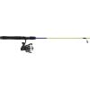 Shakespeare Catch More Fish Spinning Reel and Fishing Rod Combo with Kit(Lake/Pond – Yellow)