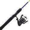 Shakespeare Catch More Fish Spinning Reel and Fishing Rod Combo with Kit(Lake/Pond – Yellow)