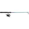 Shakespeare Catch More Fish Spinning Reel and Fishing Rod Combo with Kit(Lake/Pond)