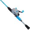 Shakespeare Jellyfish Spincast Reel and Fishing Rod Combo(Blue)