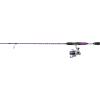 Shakespeare Jellyfish Spincast Reel and Fishing Rod Combo(Purple)