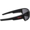 Ugly Stik Fishing Sunglasses(Matte Black/Smoke/Silver Flash Mirror)