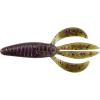 Berkley PowerBait Pit Boss Fishing Soft Bait(Green Pumpkin Purple Fleck)