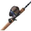 Pflueger PRESSC-606L2CBO President Spincast Combo Fishing Reel Rod(New Model)