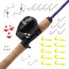 Shakespeare Catch More Fish Spincast Reel and Fishing Rod Combo with Kit(Panfish)
