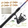 Shakespeare Catch More Fish Spinning Reel and Fishing Rod Combo with Kit(Bass)