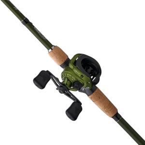 Pflueger Monarch Low Profile Baitcast Reel and Fishing Rod Combo(7′ – Medium Heavy – 2pc – LH)