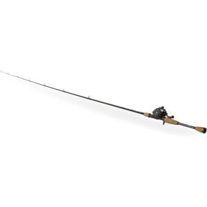 Shakespeare Agility Low Profile Baitcast Reel and Fishing Rod Combo(2021 Model)