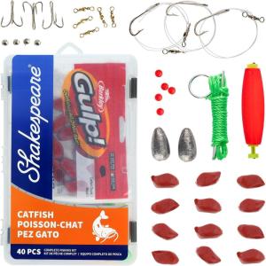 Shakespeare Catch More Fish Fishing Tackle Kit(Catfish)