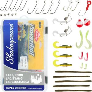 Shakespeare Catch More Fish Fishing Tackle Kit(Lake/Pond)