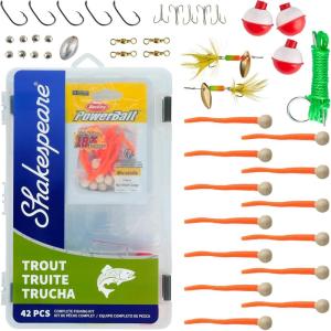 Shakespeare Catch More Fish Fishing Tackle Kit(Trout)