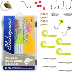 Shakespeare Catch More Fish Fishing Tackle Kit(Walleye)