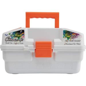 Shakespeare Customize-It Tackle Box, Kids Tackle Box with Tackle Included