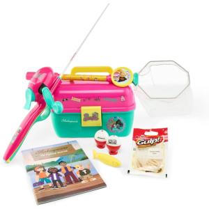 Shakespeare Youth Fishing Reel and Rod Combo(Mattel Barbie 7pc Kit)