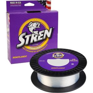 Stren Original Monofilament Fishing Line(Clear/blue Fluorescent)