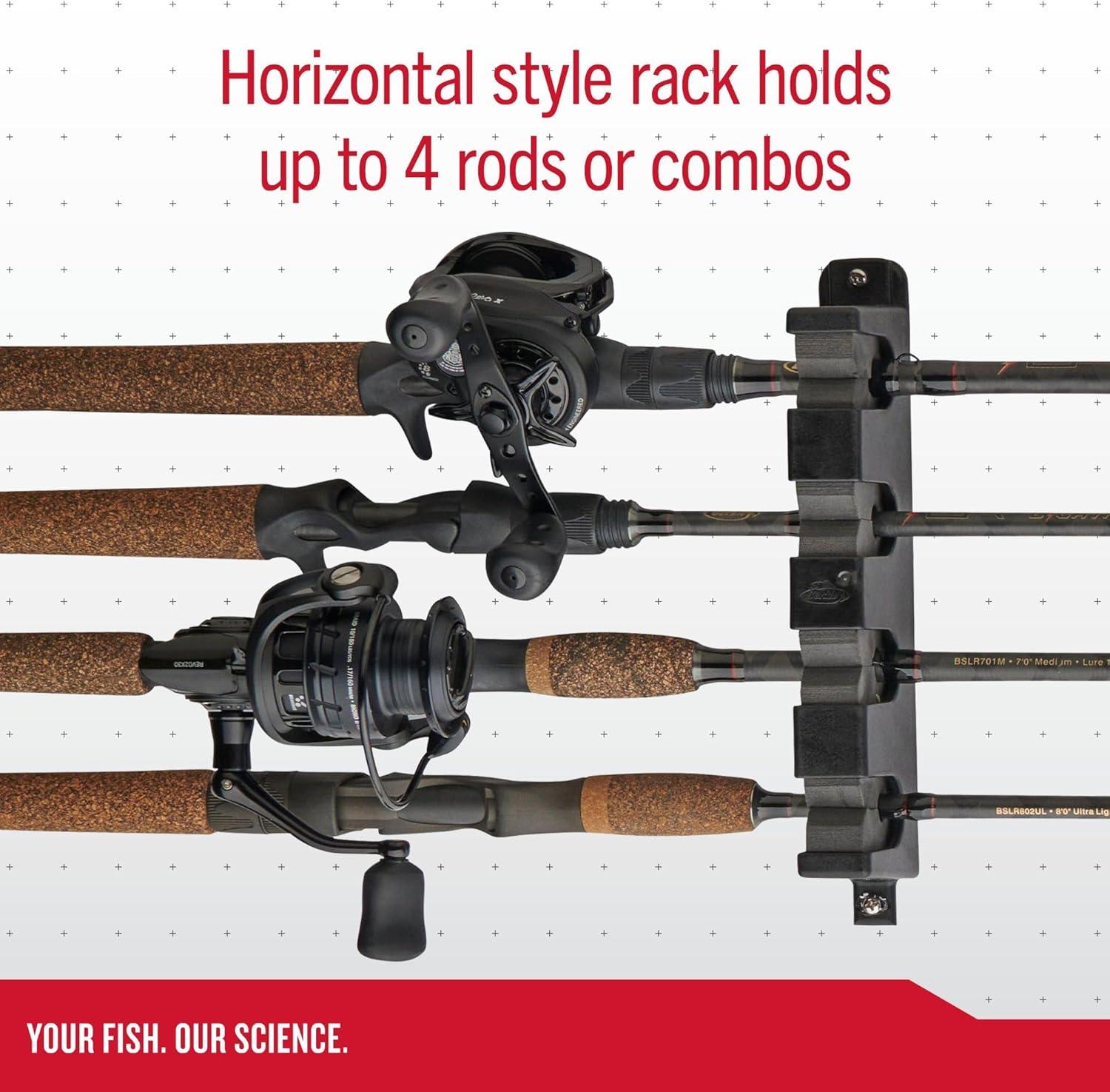 image:imageBerkley Fishing Rod Racks amp Rod HoldersHortizontal 4 Rod Rack New Model