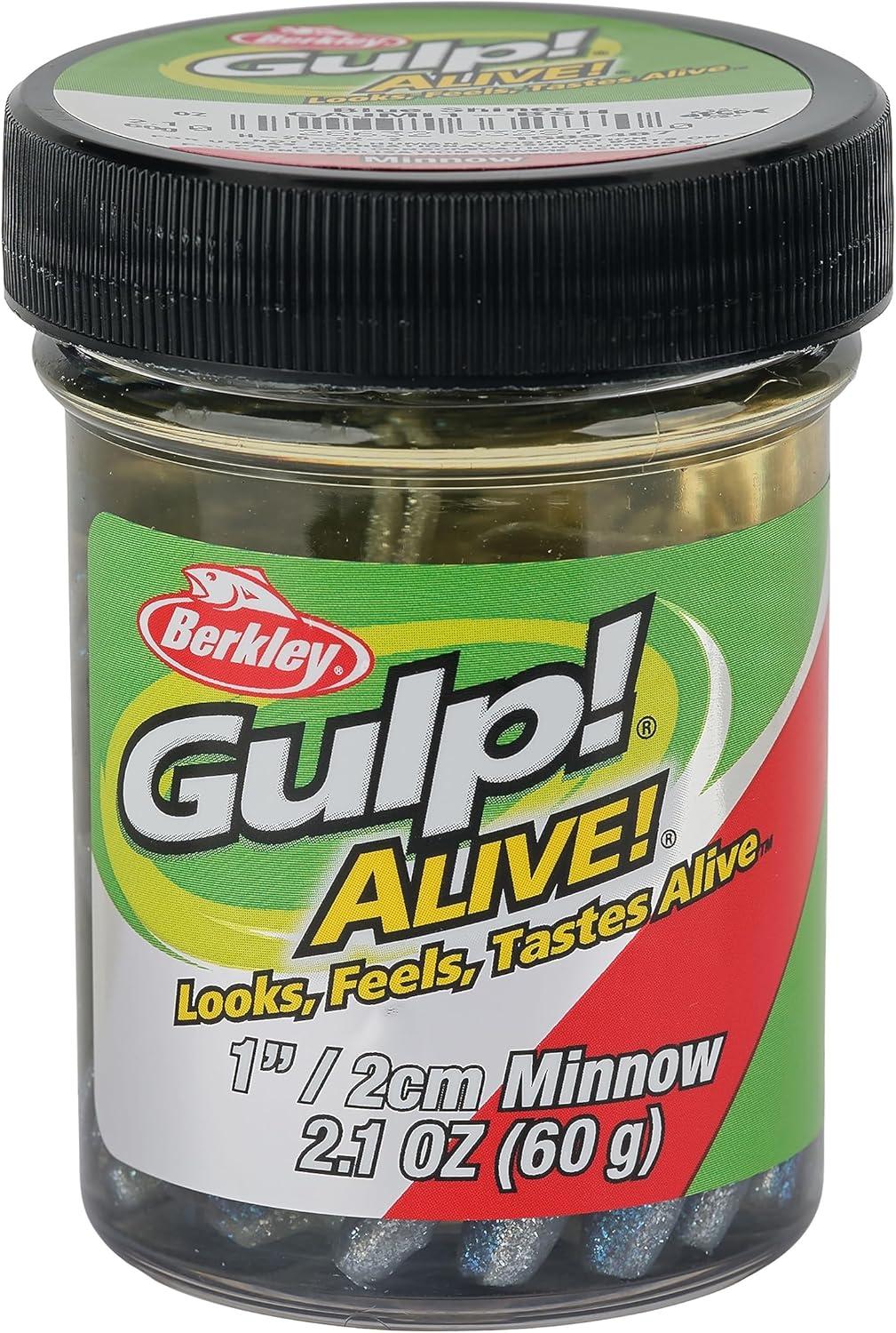 image:imageBerkley Gulp Alive Minnow Fishing Soft BaitBlue Shiner