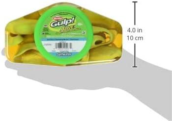 image:imageBerkley Gulp Alive Swimming Mullet Saltwater Fishing Soft BaitChartreuse
