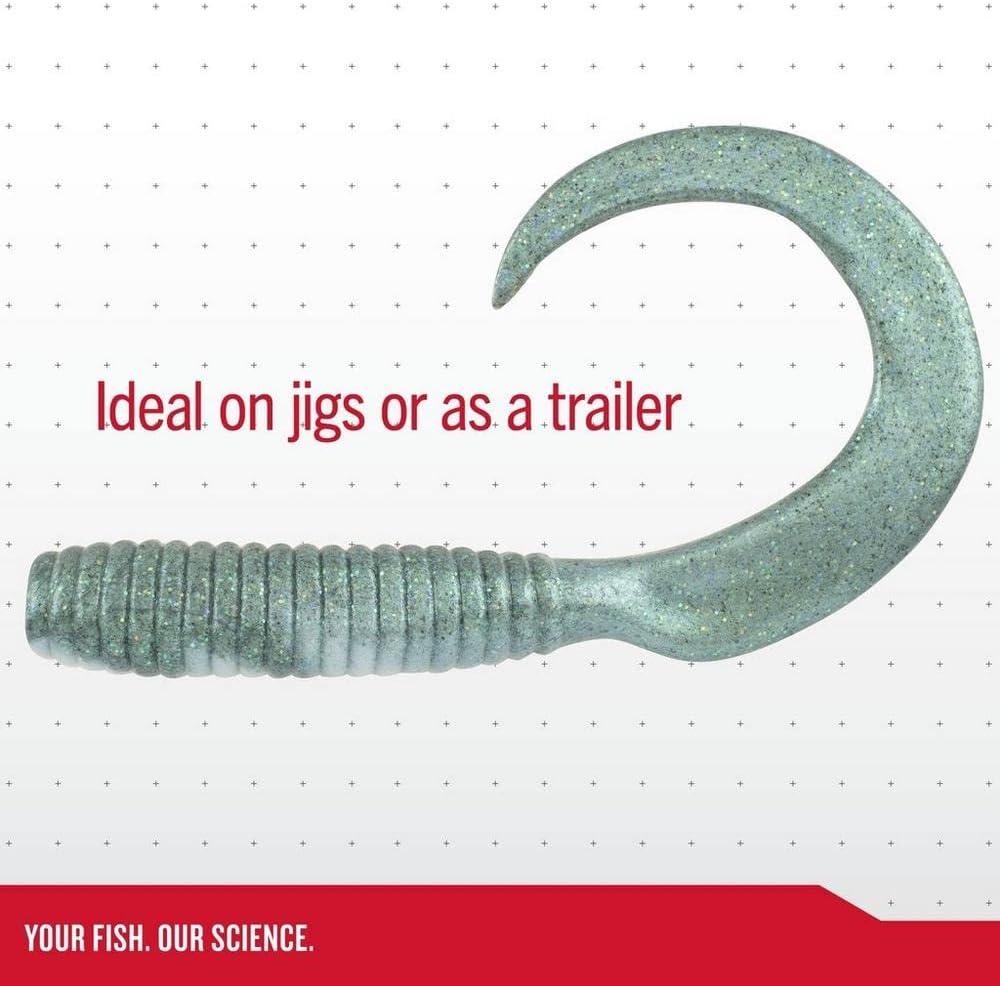 image:imageBerkley Gulp Grub Saltwater Fishing Soft BaitBlack Bling