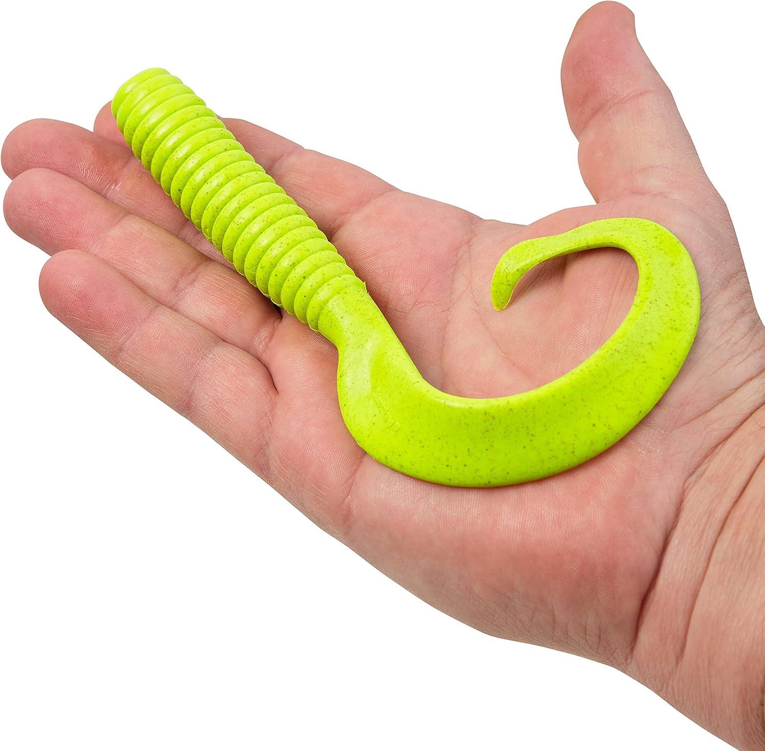 image:imageBerkley Gulp Grub Saltwater Fishing Soft BaitChartreuse