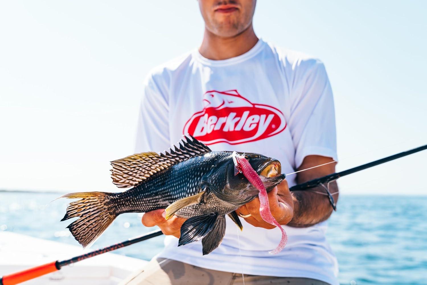 image:imageBerkley Gulp Grub Saltwater Fishing Soft BaitPink