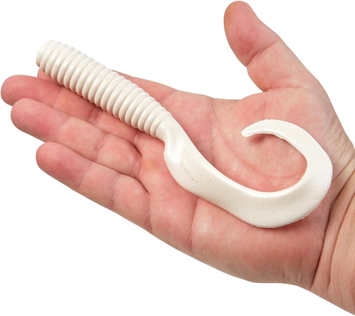 image:imageBerkley Gulp Grub Saltwater Fishing Soft BaitWhite