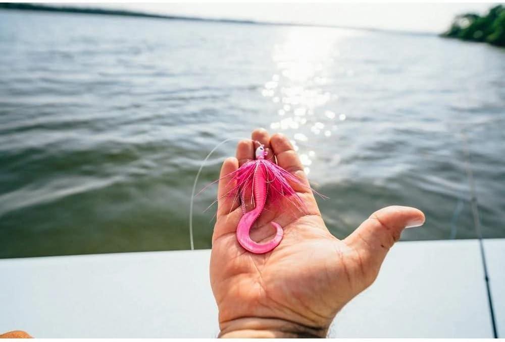 image:imageBerkley Gulp Grub Saltwater Fishing Soft BaitWhite Glow