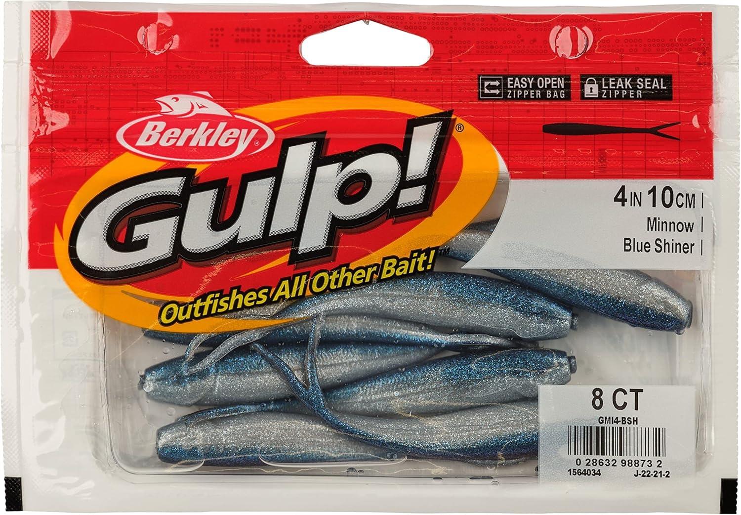 image:imageBerkley Gulp Minnow Fishing Soft BaitBlue Shiner