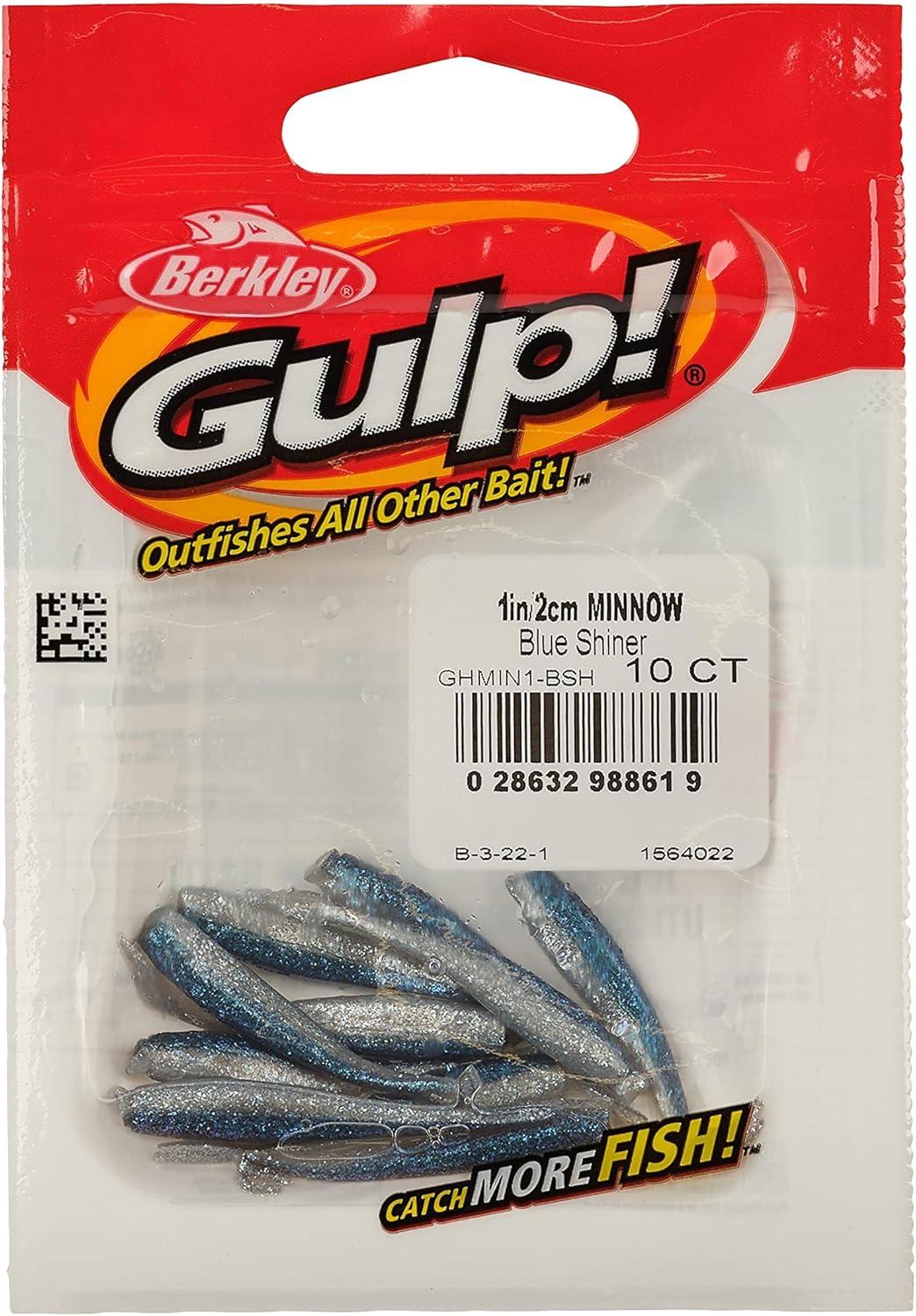 image:imageBerkley Gulp Minnow Fishing Soft BaitBlue Shiner