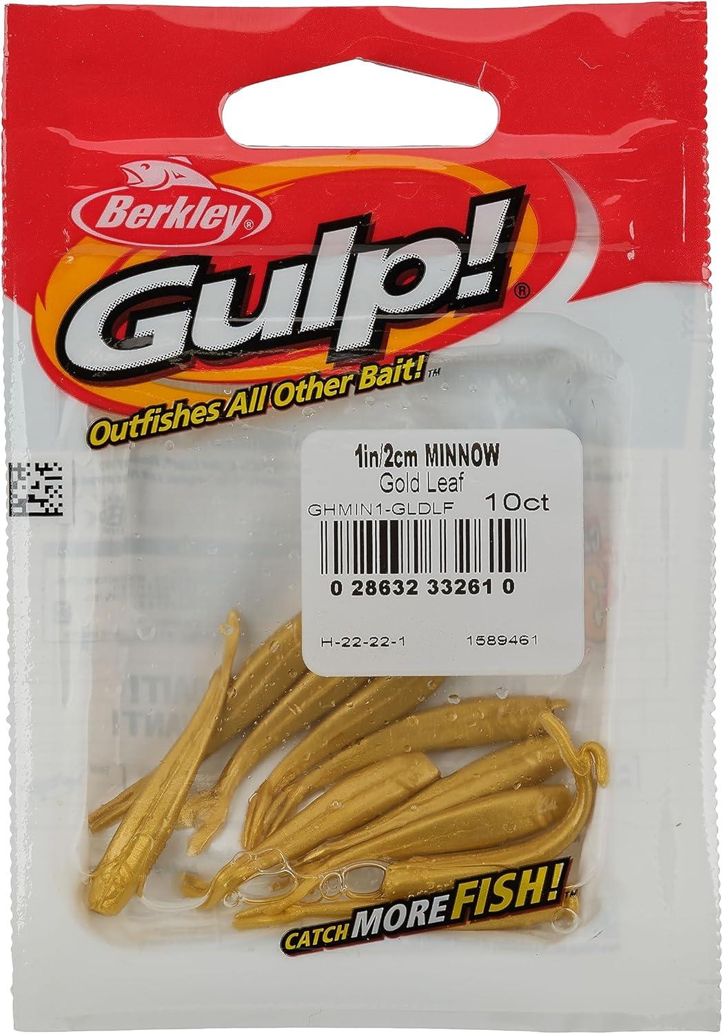 image:imageBerkley Gulp Minnow Fishing Soft BaitGold Leaf