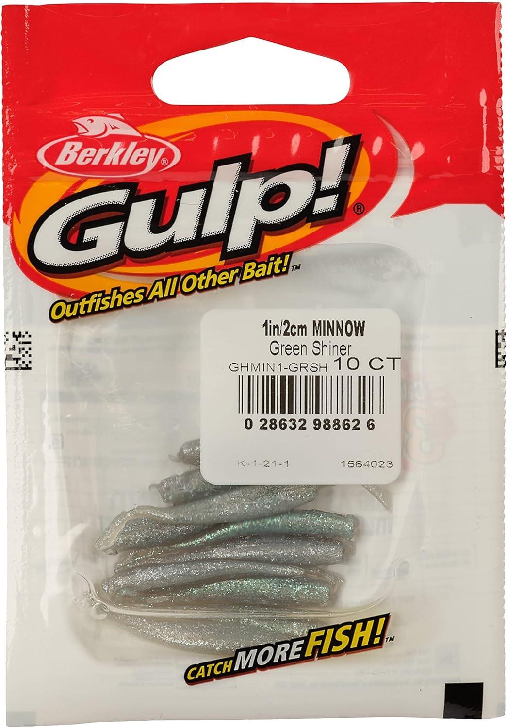 image:imageBerkley Gulp Minnow Fishing Soft BaitGreen Shiner