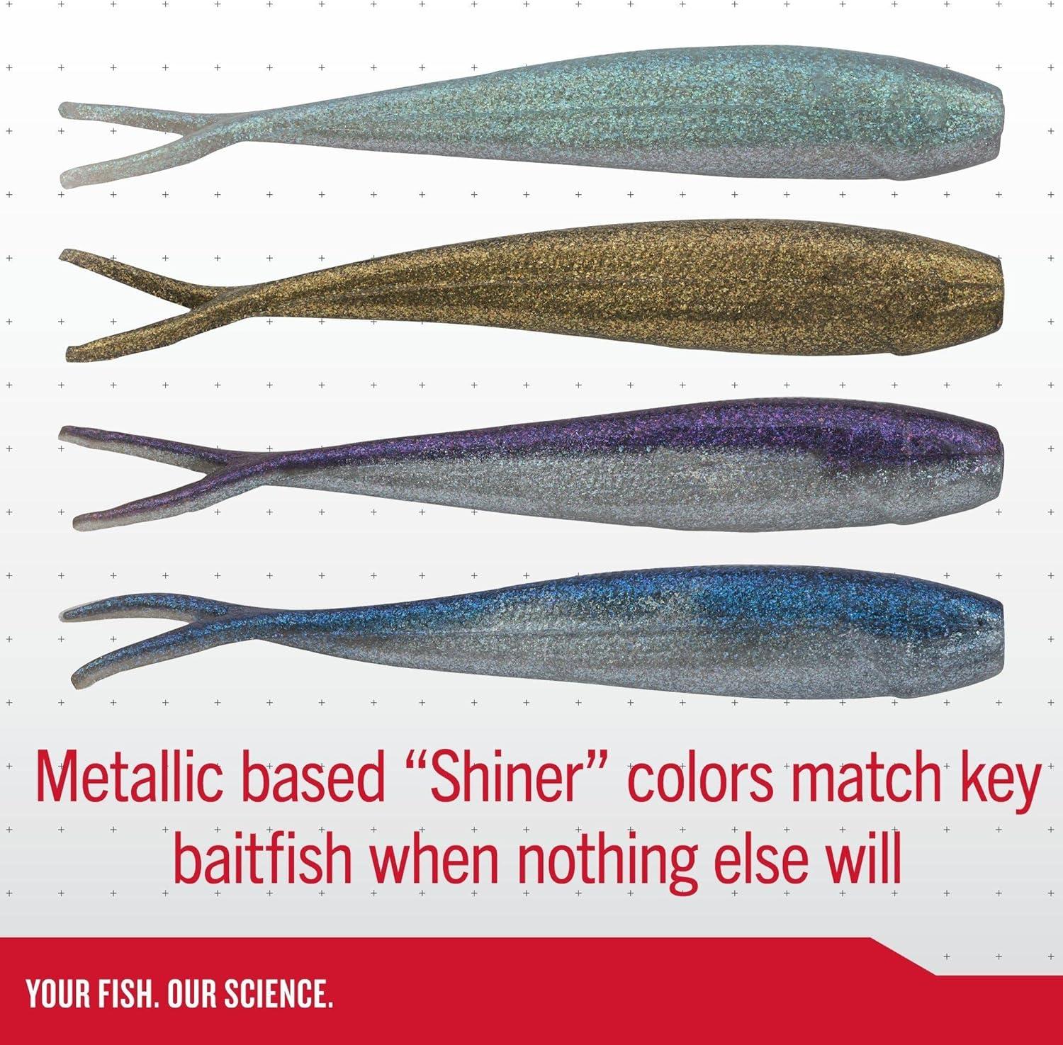 image:imageBerkley Gulp Minnow Fishing Soft BaitPyrite Shiner