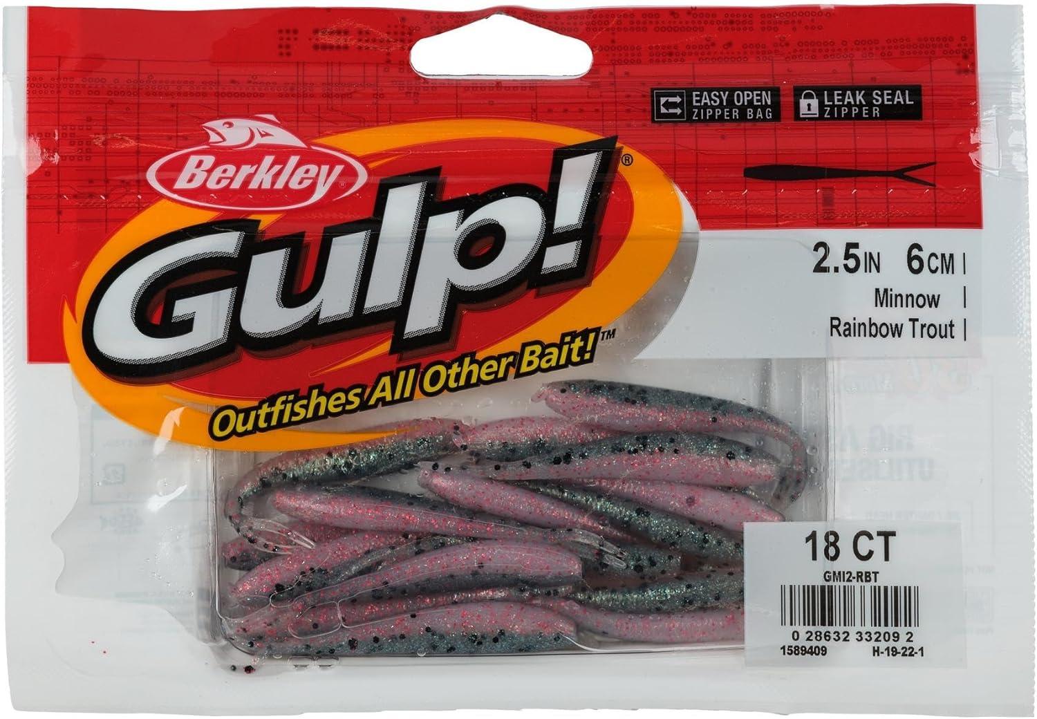 image:imageBerkley Gulp Minnow Fishing Soft BaitRainbow Trout