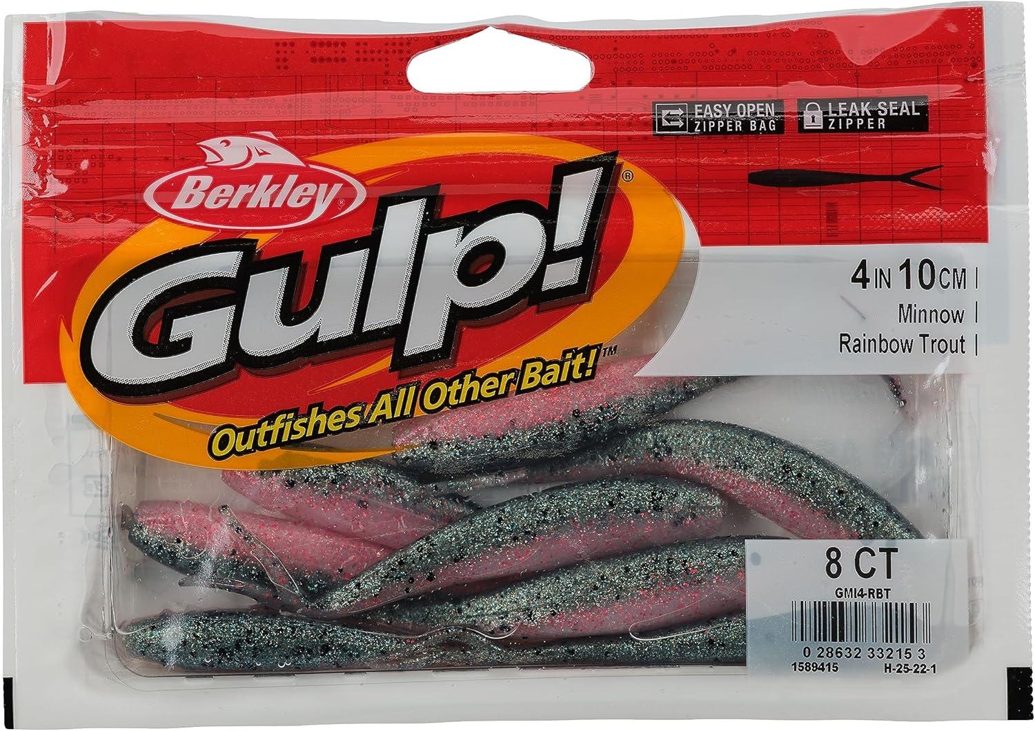image:imageBerkley Gulp Minnow Fishing Soft BaitRainbow Trout