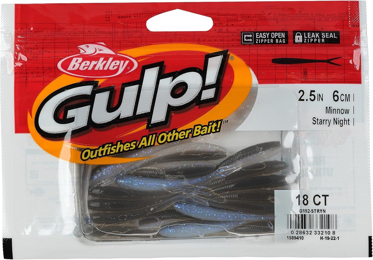image:imageBerkley Gulp Minnow Fishing Soft BaitStarry Night