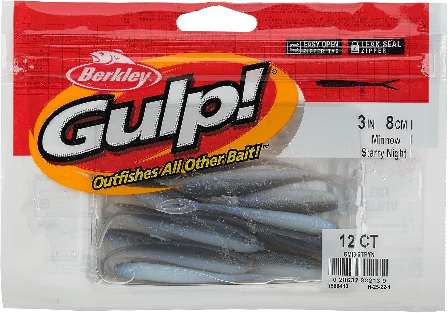 image:imageBerkley Gulp Minnow Fishing Soft BaitStarry Night