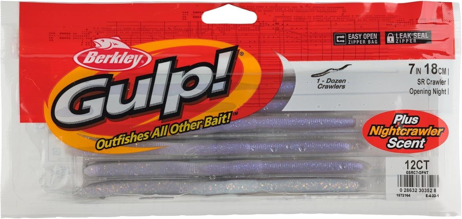 image:imageBerkley Gulp SR Crawler Fishing Soft BaitOpening Night